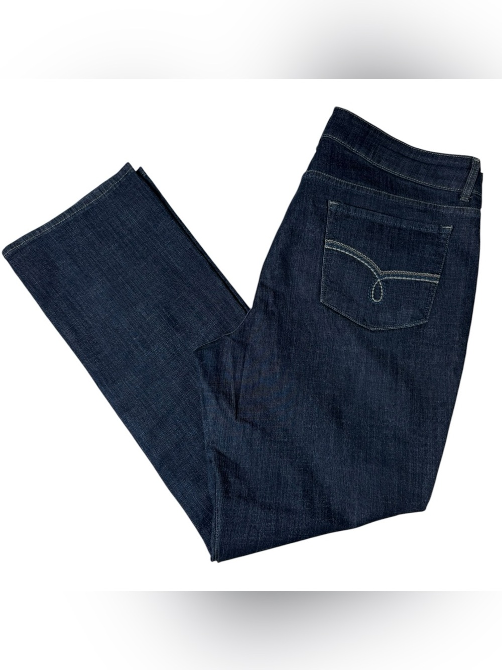 Riders by Lee Mid Rise Straight Leg Jeans Size 18M